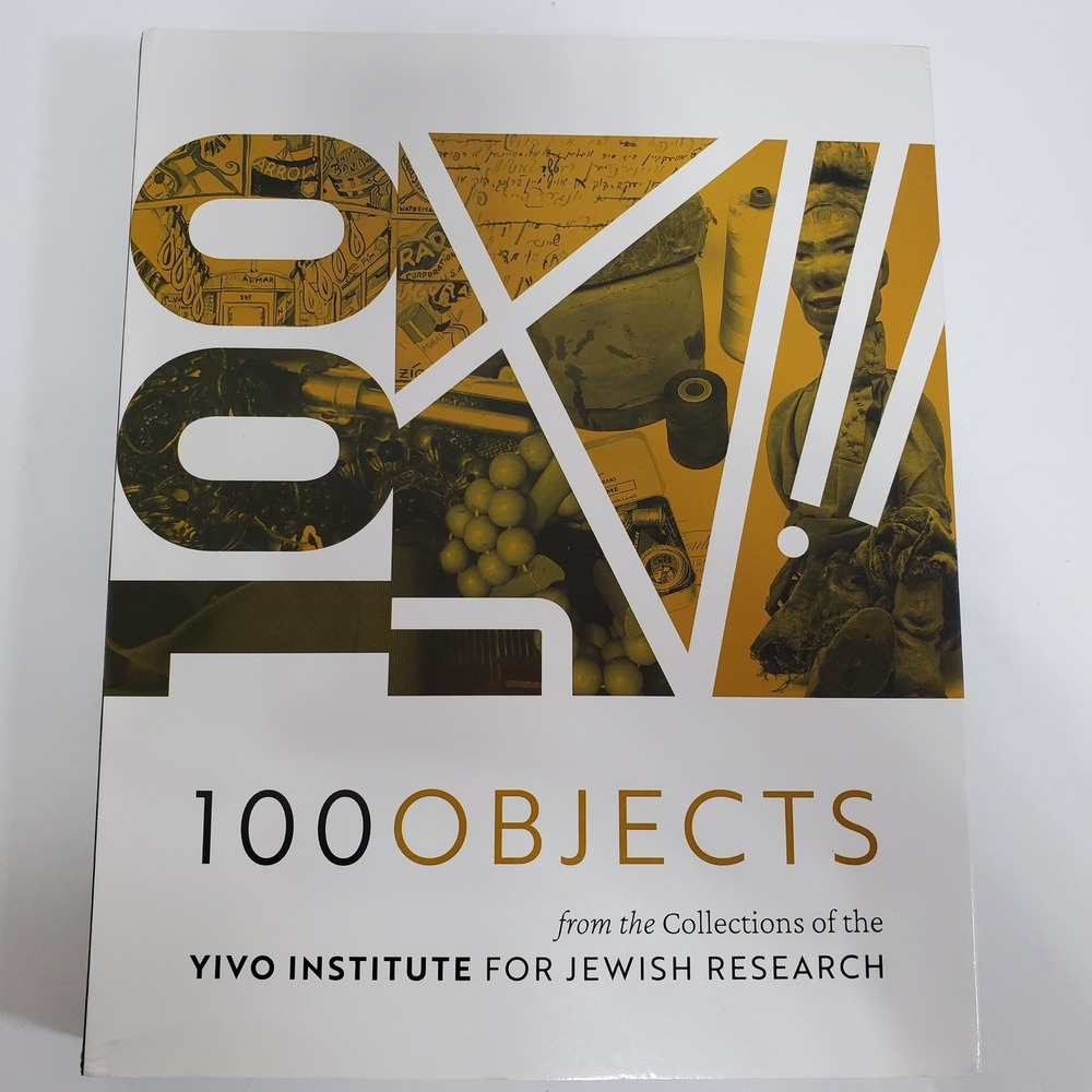 100 Objects Book Jewish History Hardcover 2025 Excellent Art